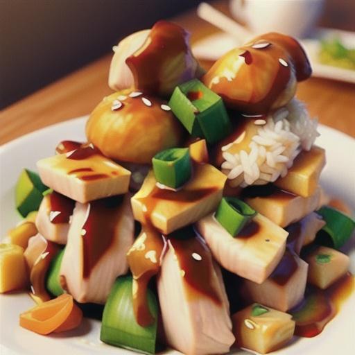 Teriyaki Chicken and Rice