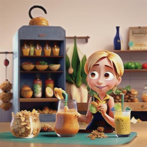 Greek Honey Oat Smoothies