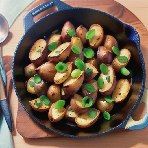 Skillet-Roasted Fingerling Potatoes