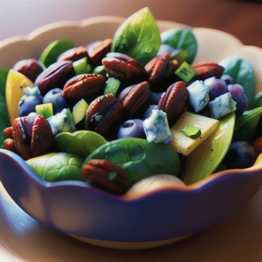 Blueberry Spinach Salad