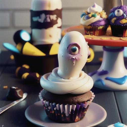 Halloween Ghost Cupcakes