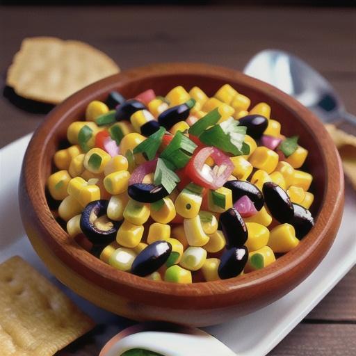 Corn Salsa with Black Beans