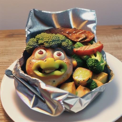 BBQ Pork Chop Foil Packs