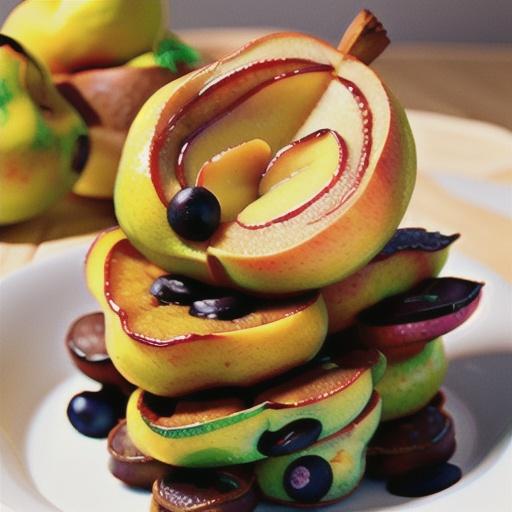 Oatmeal Cookie Pear Bars