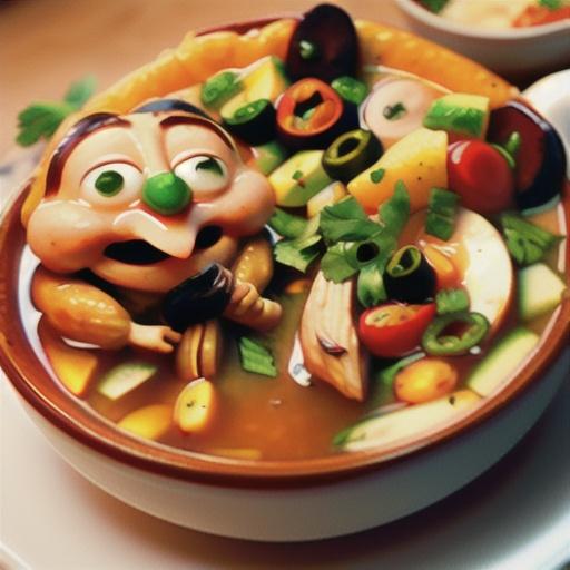 Slow Cooker Chicken Enchilada Soup