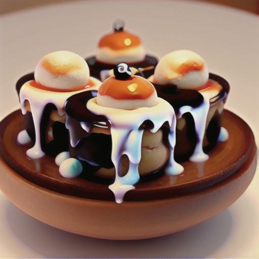 Marshmallow Ice Cream Topping