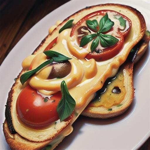 Tomato Welsh Rarebit