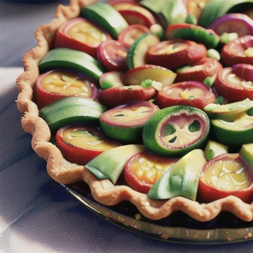 Zippy Zucchini Tart