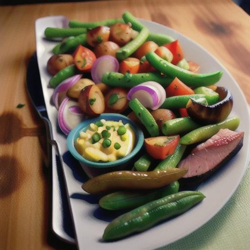 Green Beans and Ham