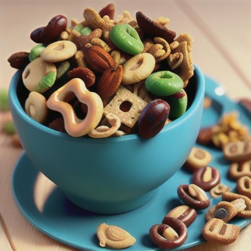 Spiced Cereal Trail Mix