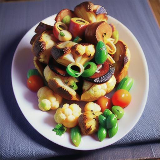 Pot-roast cauliflower