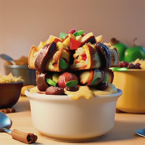 Harvest Noodle Pudding - Fruit Kugel