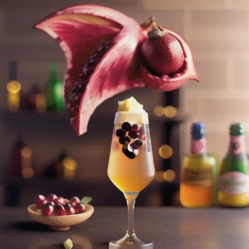 Pomegranate-Ginger Prosecco Cocktails