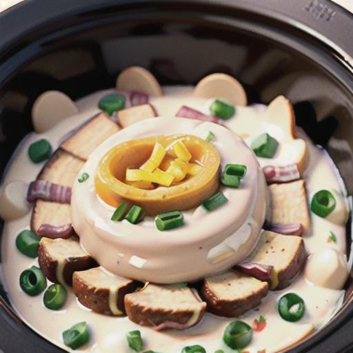 Slow Cooker Bacon Cheeseburger Dip