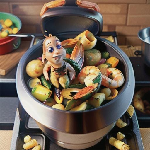 Grilled Cajun Seafood Boil