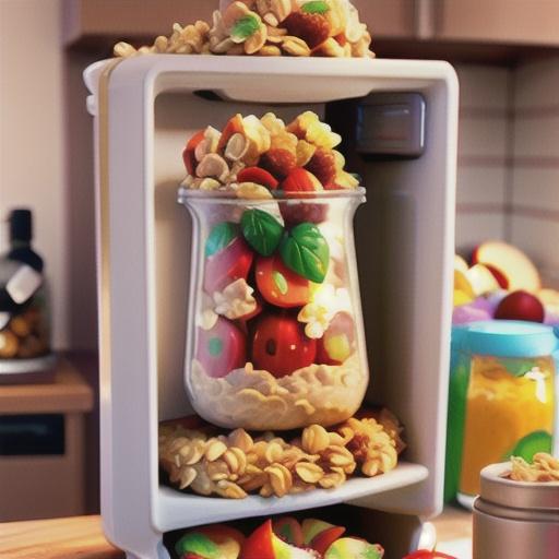 Apple Crisp Refrigerator Oatmeal