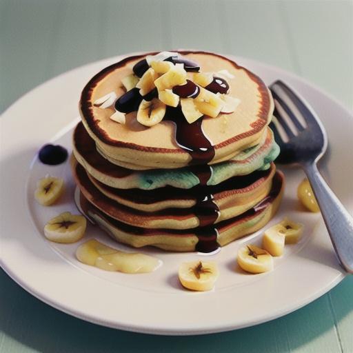 Coconut Banana Pancakes