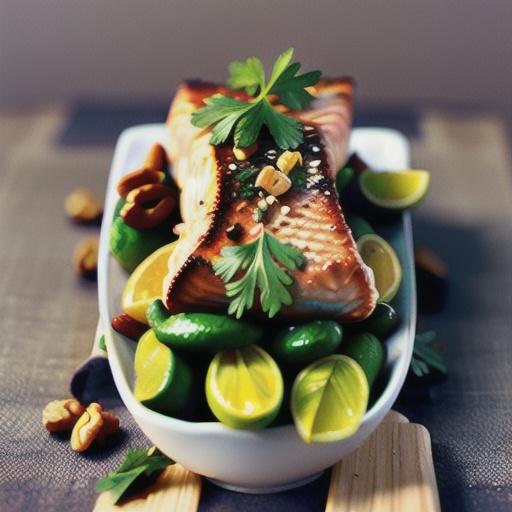 Parsley and Walnut-Crusted Salmon