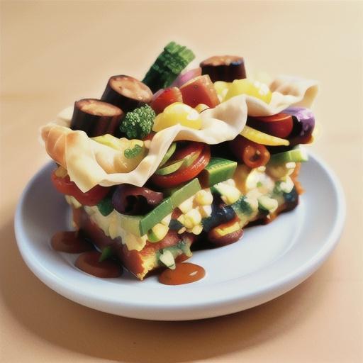 Phyllo Egg Breakfast Torta