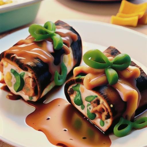 Mexican Lasagna Roll Ups