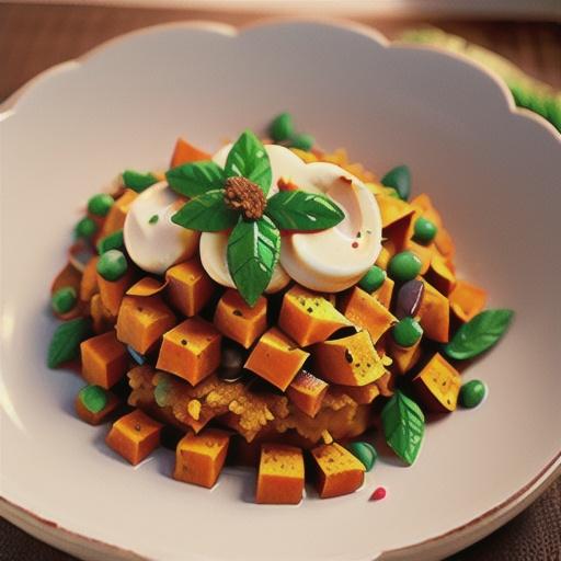 Grated Sweet Potato Pudding