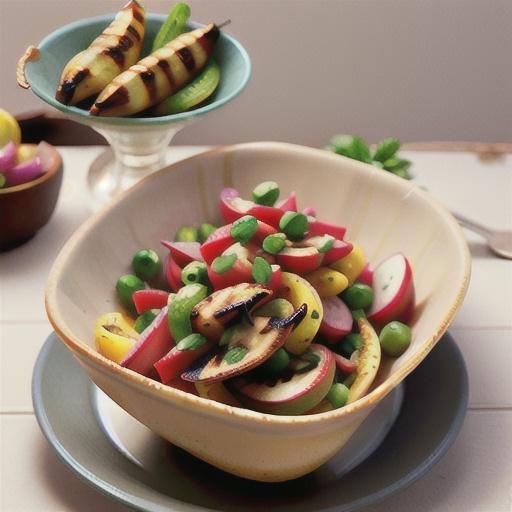 Grilled Lemon Pepper Radishes