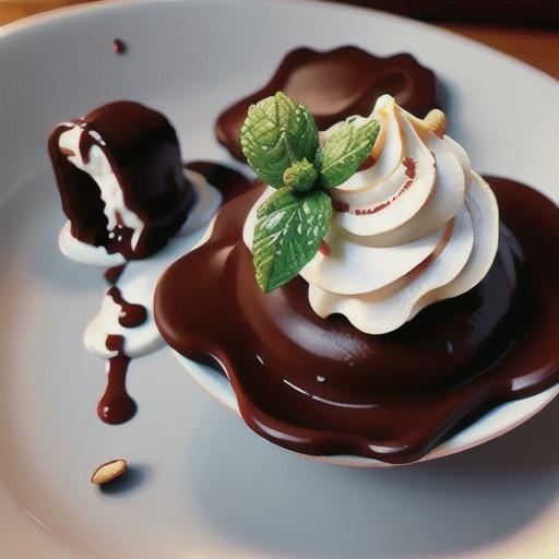Chocolate Almond Pudding