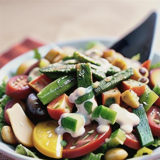 Chopped Salad with Buttermilk Dressing