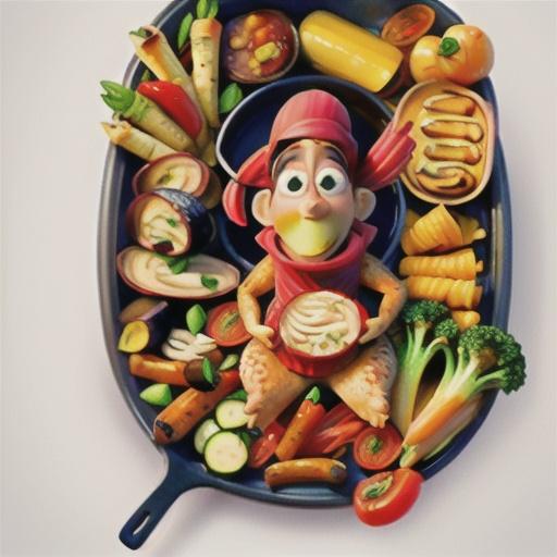 Oven-Roasted Chicken and Vegetables