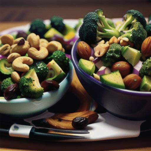 Raw Vegan Broccoli Salad