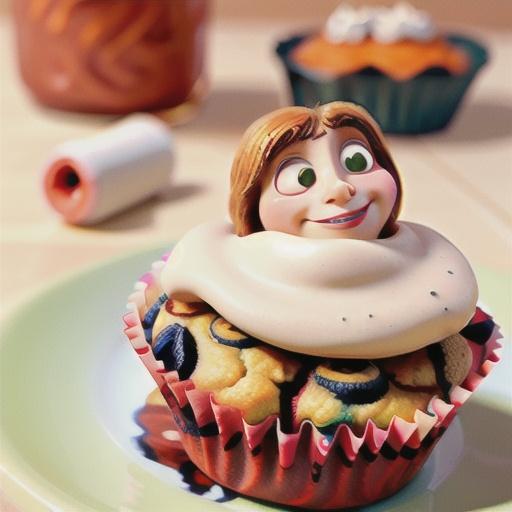 Carrot and poppy seed muffins