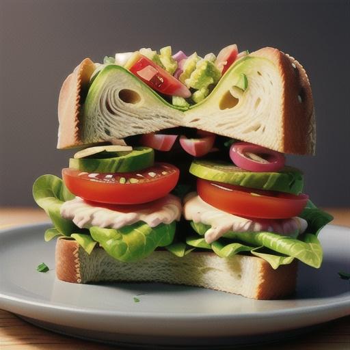 Avocado Lettuce Tomato Sandwich (ALT)