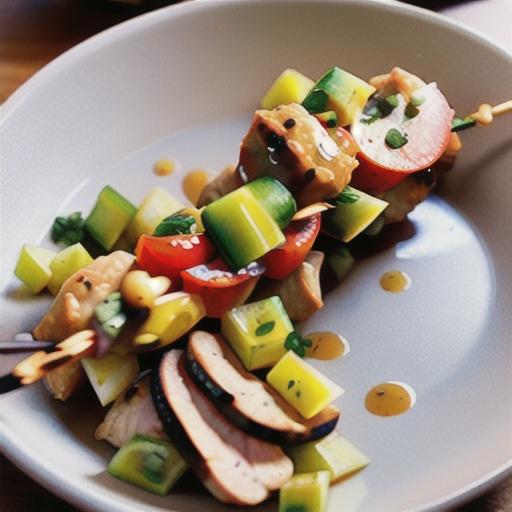 Vietnamese pork kebabs