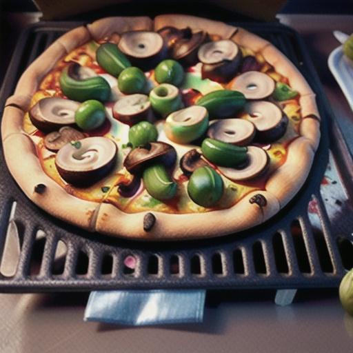 California Grilled Pizza