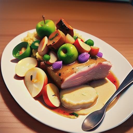 Instant Pot® Applesauce Pork Loin