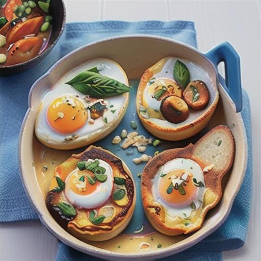 Baked eggs – lots of ways