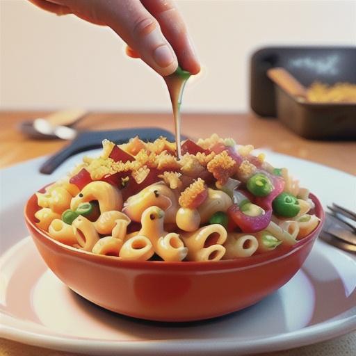 Bacon and Caramelized Onion Mac and Cheese