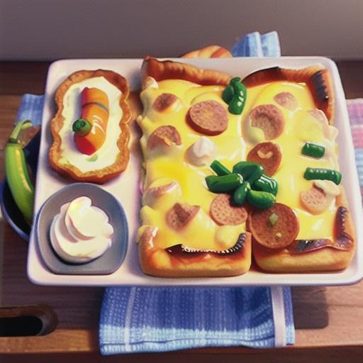 Sausage and Crescent Roll Breakfast Casserole