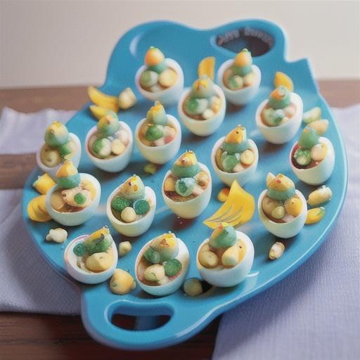 Buffalo Blue Cheese Deviled Eggs