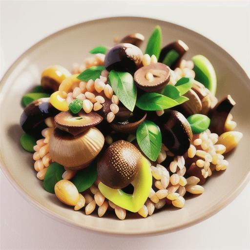 Farro with Wild Mushrooms