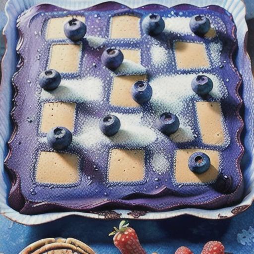 Quick Blueberry Sheet Cake