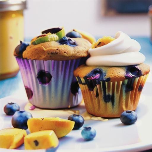 Blueberry Lime Muffins