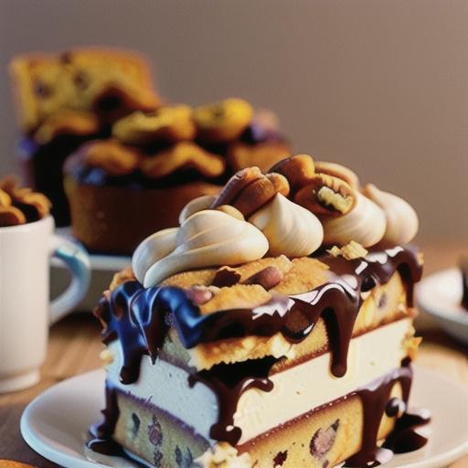 English Walnut Date Cake