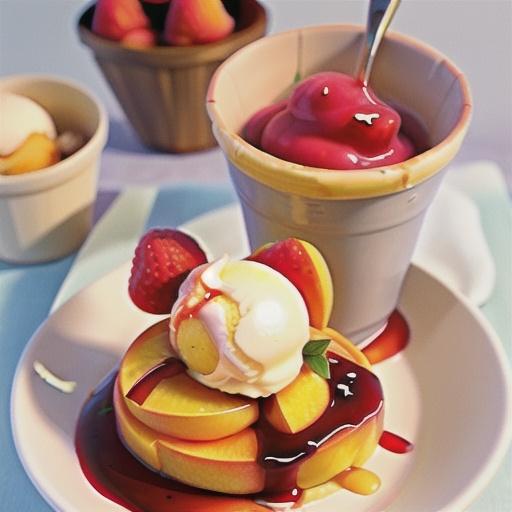 Chef John's Peach Melba