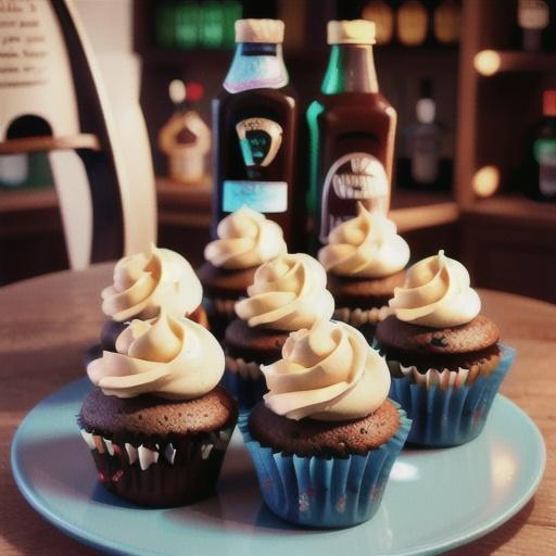 Irish Cocktail Cupcakes