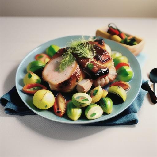 Fennel and lemon roast pork