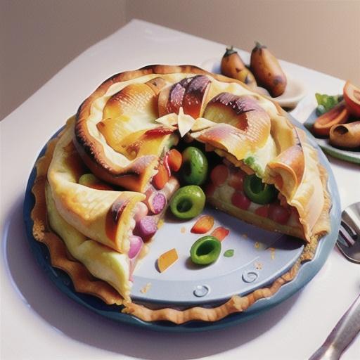 Antipasto pie