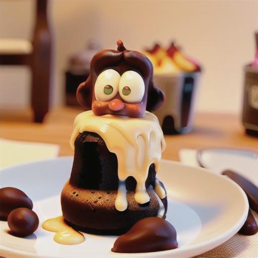 White chocolate custard