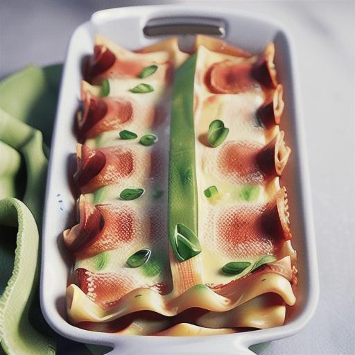 Seafood lasagne