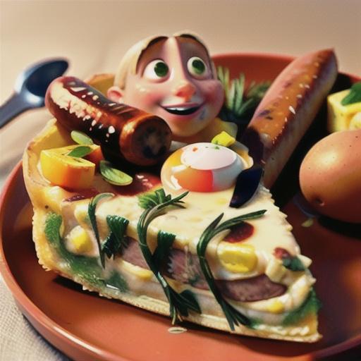 Sausage and Rosemary Potato Frittata